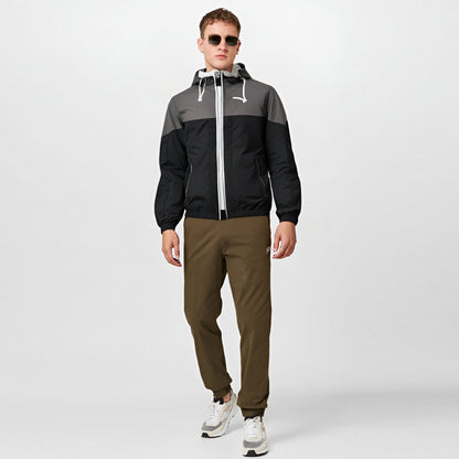 Men's lightweight windbreaker waterproof raincoat men's jacket outdoor shell jacket men's jacket thin single punch soft shell jacket