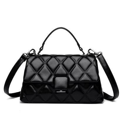 Bag women's bag New 2024 fashion messenger bag female shoulder bag female middle-aged elegant handbag female one piece dropshipping