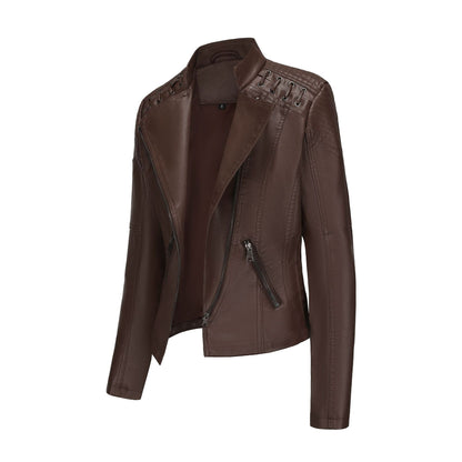 Women's leather jacket 6638
