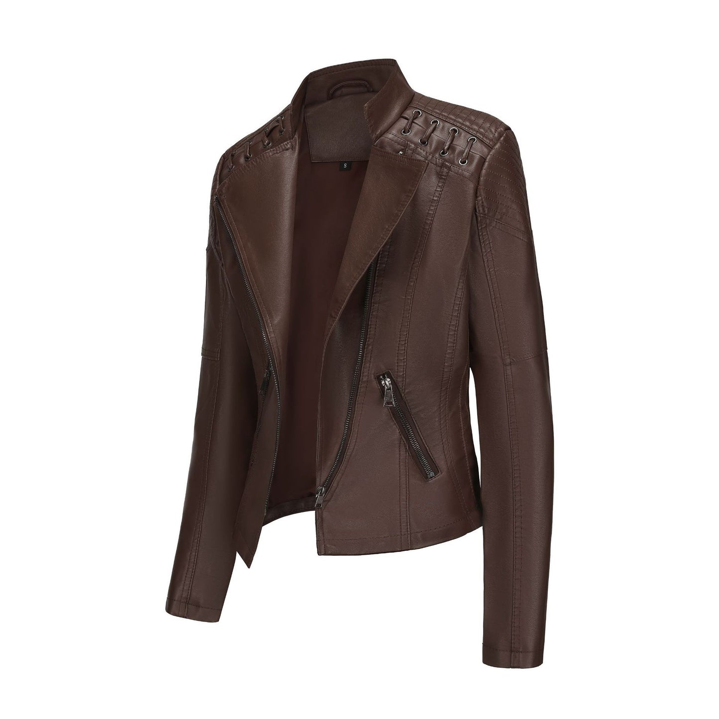Women's leather jacket 6638