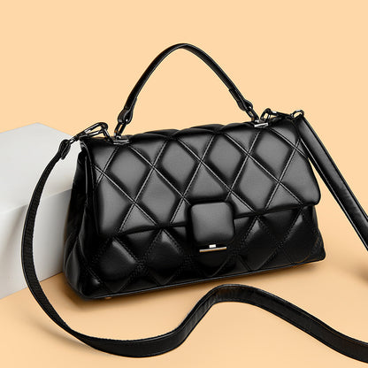 Bag women's bag New 2024 fashion messenger bag female shoulder bag female middle-aged elegant handbag female one piece dropshipping