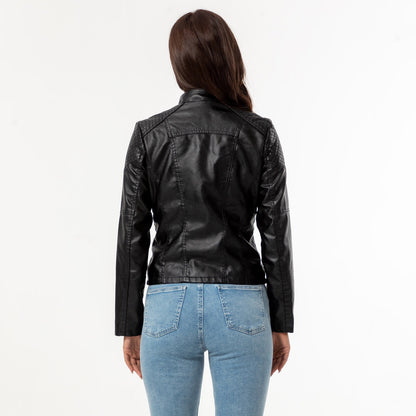 Women's leather jacket 6638
