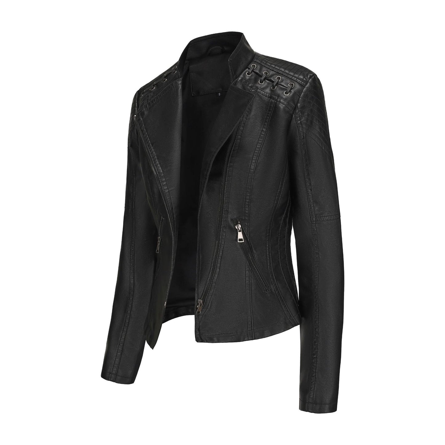 Women's leather jacket 6638