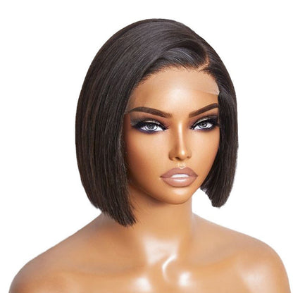 Straight Bob Lace Front Human Hair Wig