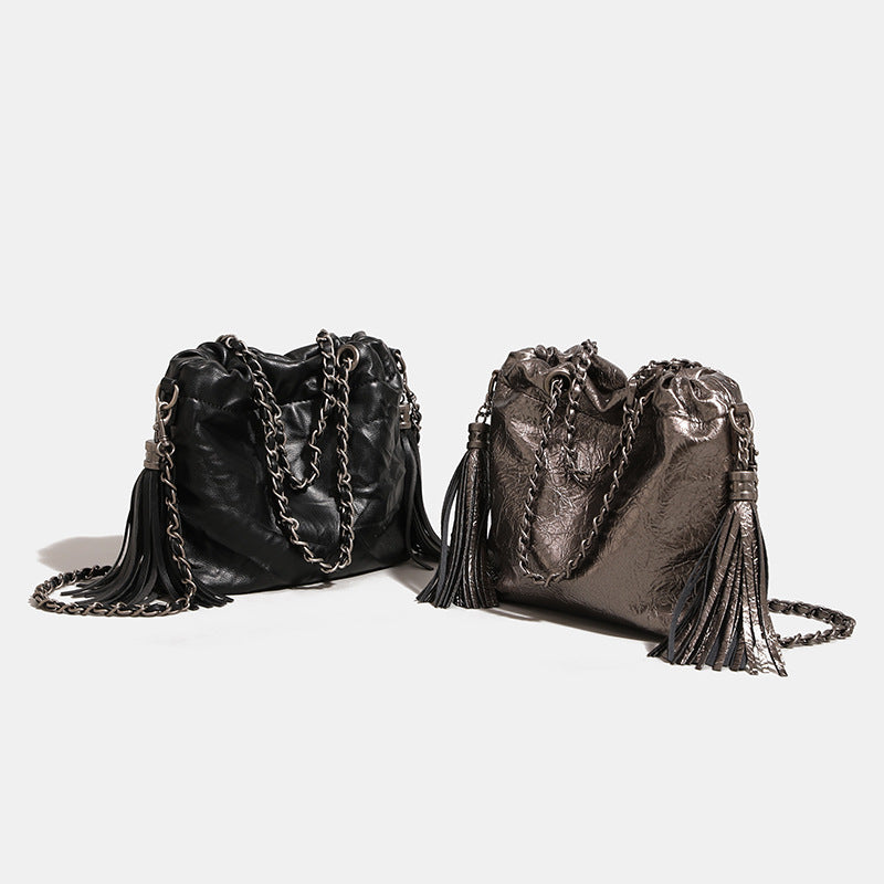 Retro Fringe Handbag Stylish Shoulder Crossbody Bag |Shoulder bag
