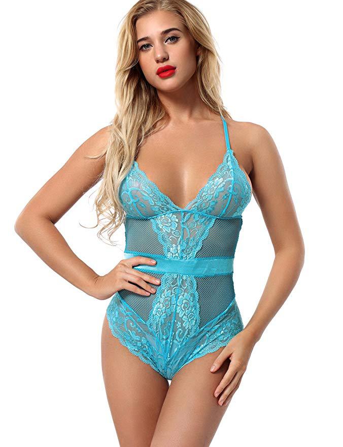 Cross-border supply European and American Foreign trade new sexy lingerie sexy cutout women's one-piece underwear factory wholesale
