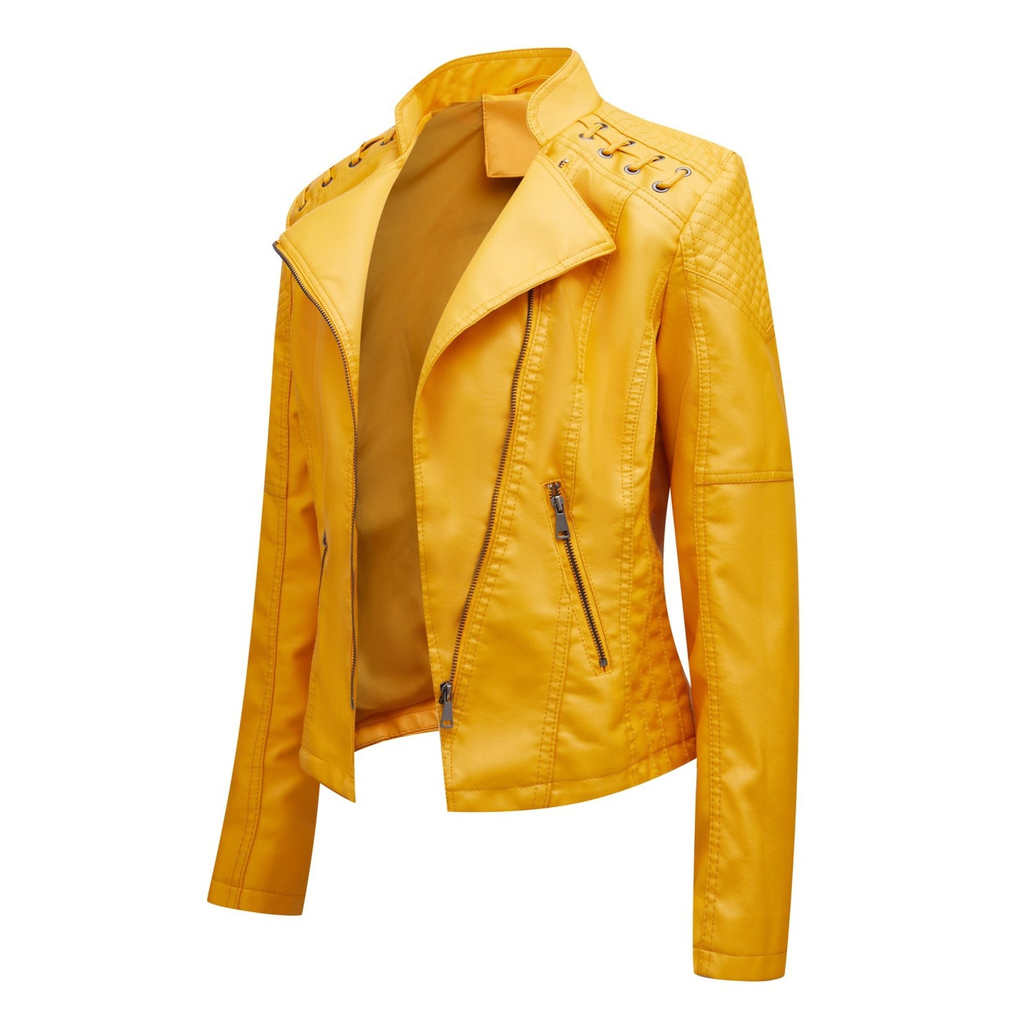 Women's leather jacket 6638