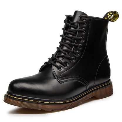 men's large-size mid-top work boots