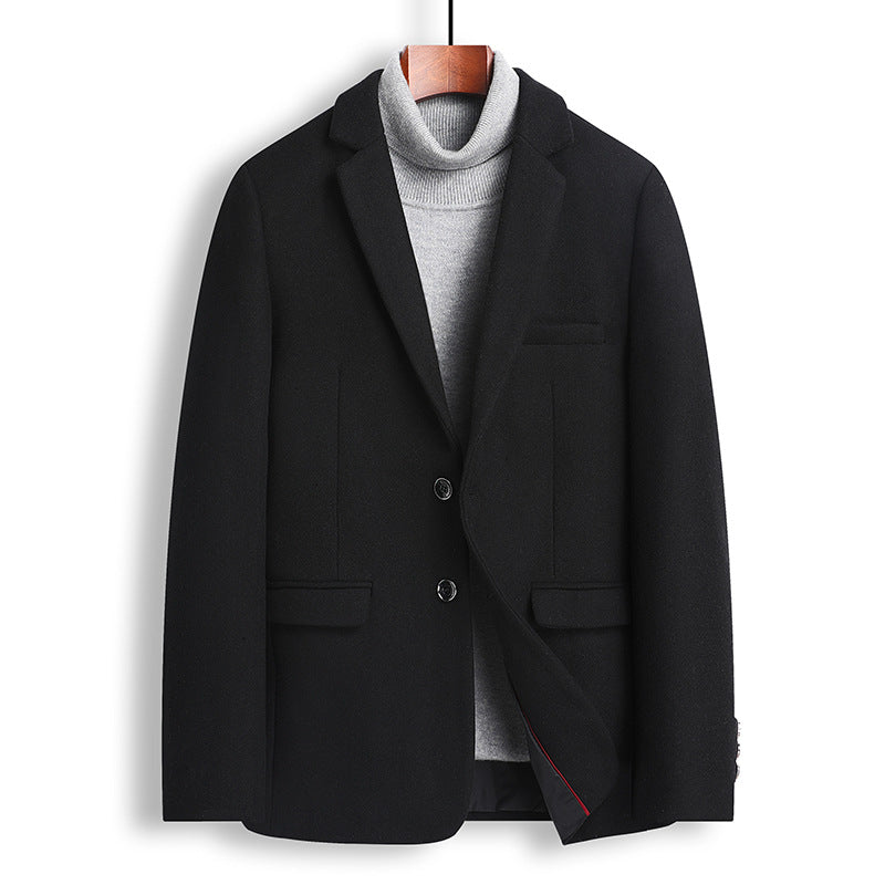 Men's woolen suit jacket