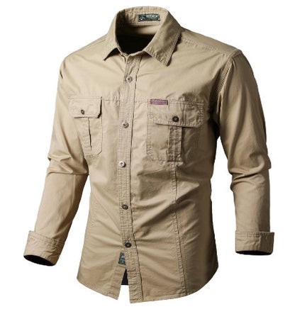 New Casual Loose Long-sleeved Work Shirt