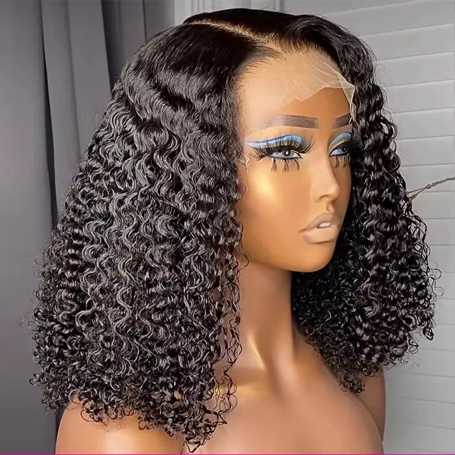 Lace Front Wig, Transparent Front, Adhesive-Free, High Definition