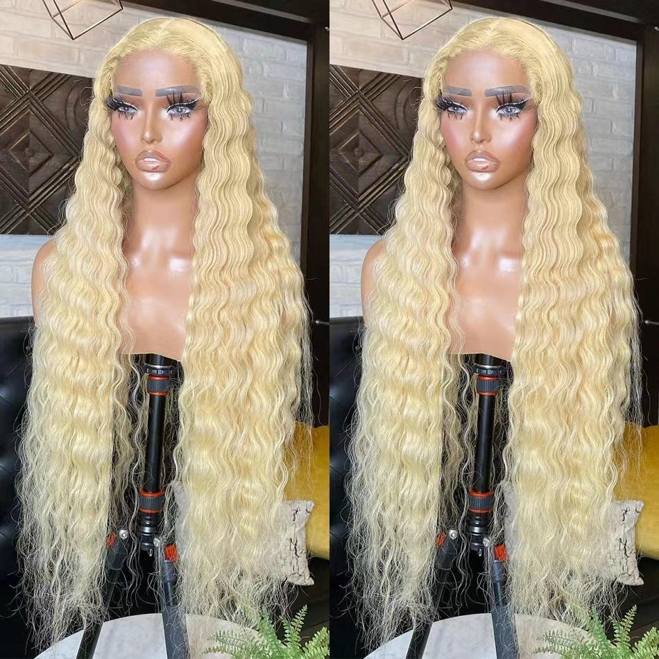 Long Curly Synthetic Lace Front Wig