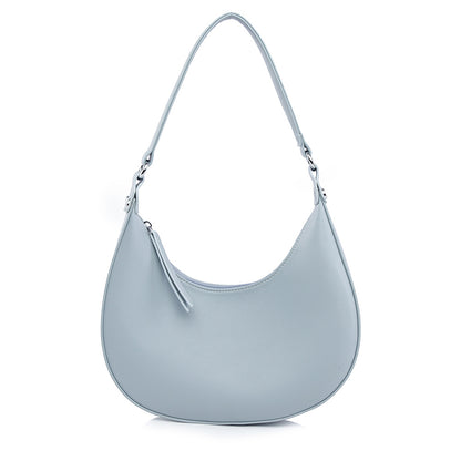 Niche-design crescent-shaped handbag for women