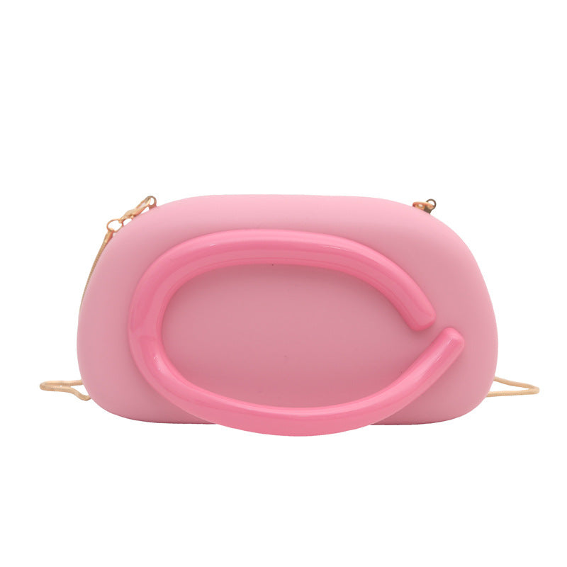 Elegant Chain Strap Clutch Bag