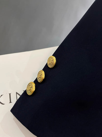 Marineblauwe Leisure Blazer