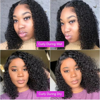 Lace Front Wig, Transparent Front, Adhesive-Free, High Definition