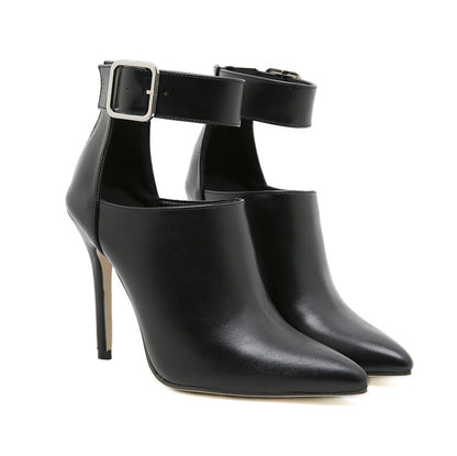 Womens Pointed Toe Stiletto Sandals