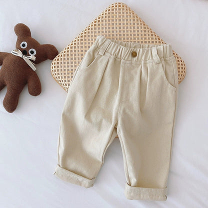 Kids Casual Cotton Pants