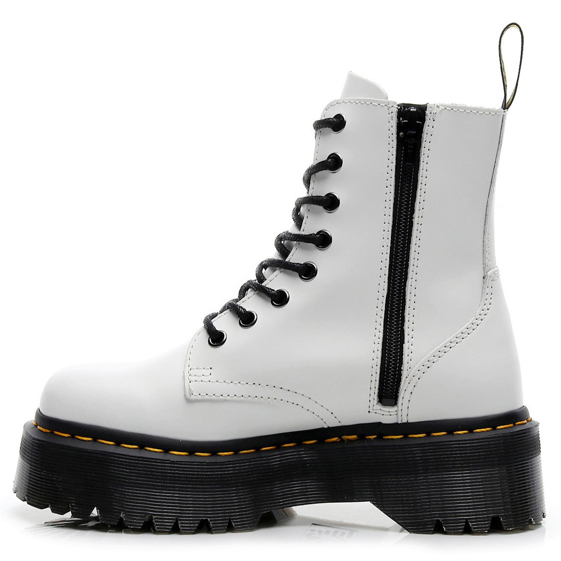 Platform Bottom Lace-up Tooling Boots