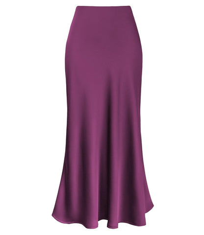 Elegant High Waist Fishtail Skirt