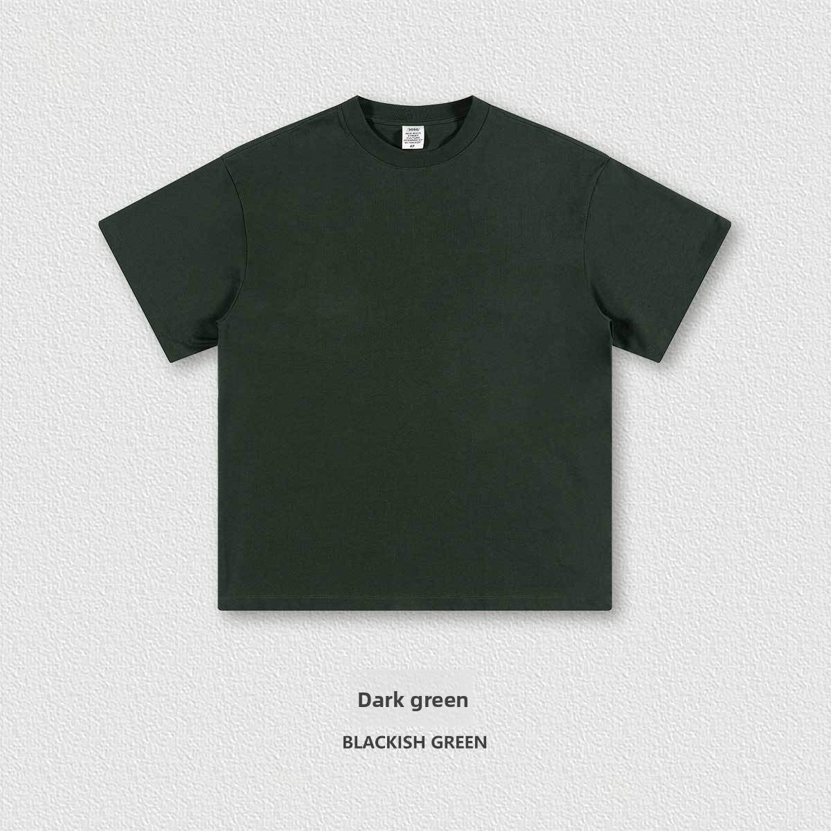 American-Style Small-Neck Short-Sleeve T-Shirt for Men