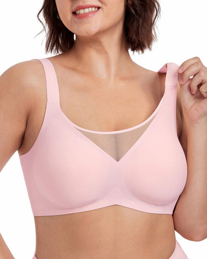Seamless Wireless Minimizer Bra