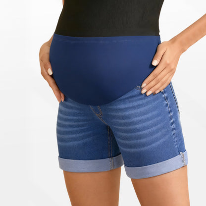 Maternity Denim Shorts