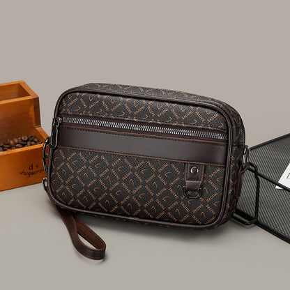 Klassieke hand-crossbodytas voor heren
