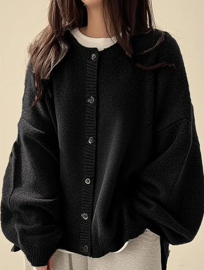 Retro Button Knitted Cardigan