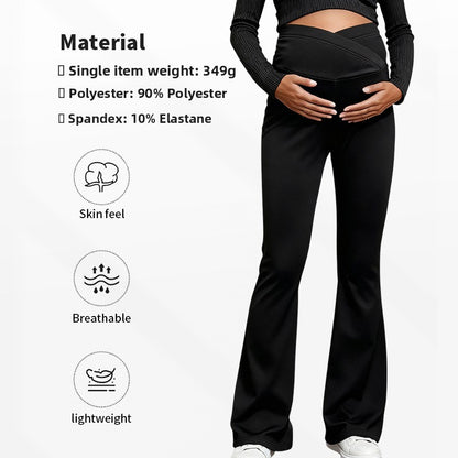 Maternity Flared Yoga Pants