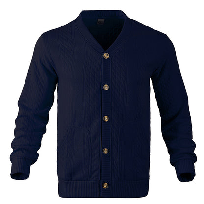 V-Neck Cardigan Jacket