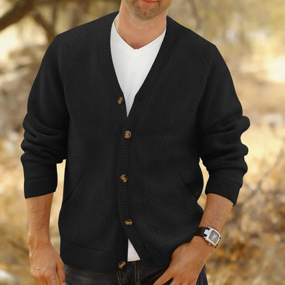 V-Neck Cardigan Jacket