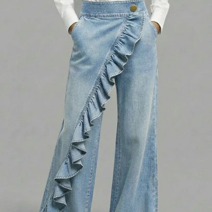 Vintage High Waist Straight Leg Jeans