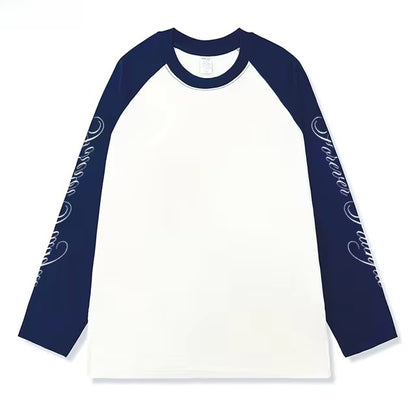 Patchwork Long Sleeve T-shirt