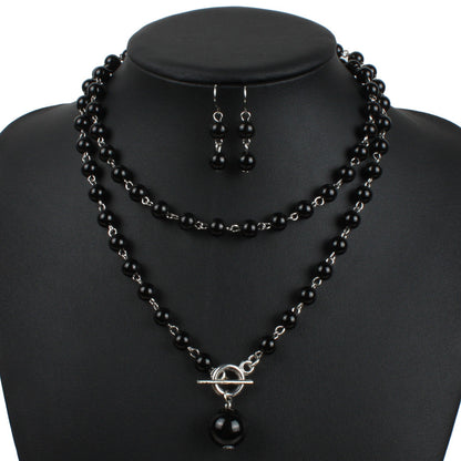 Pearl Necklace Adjustable Neck-Wrapped Necklace