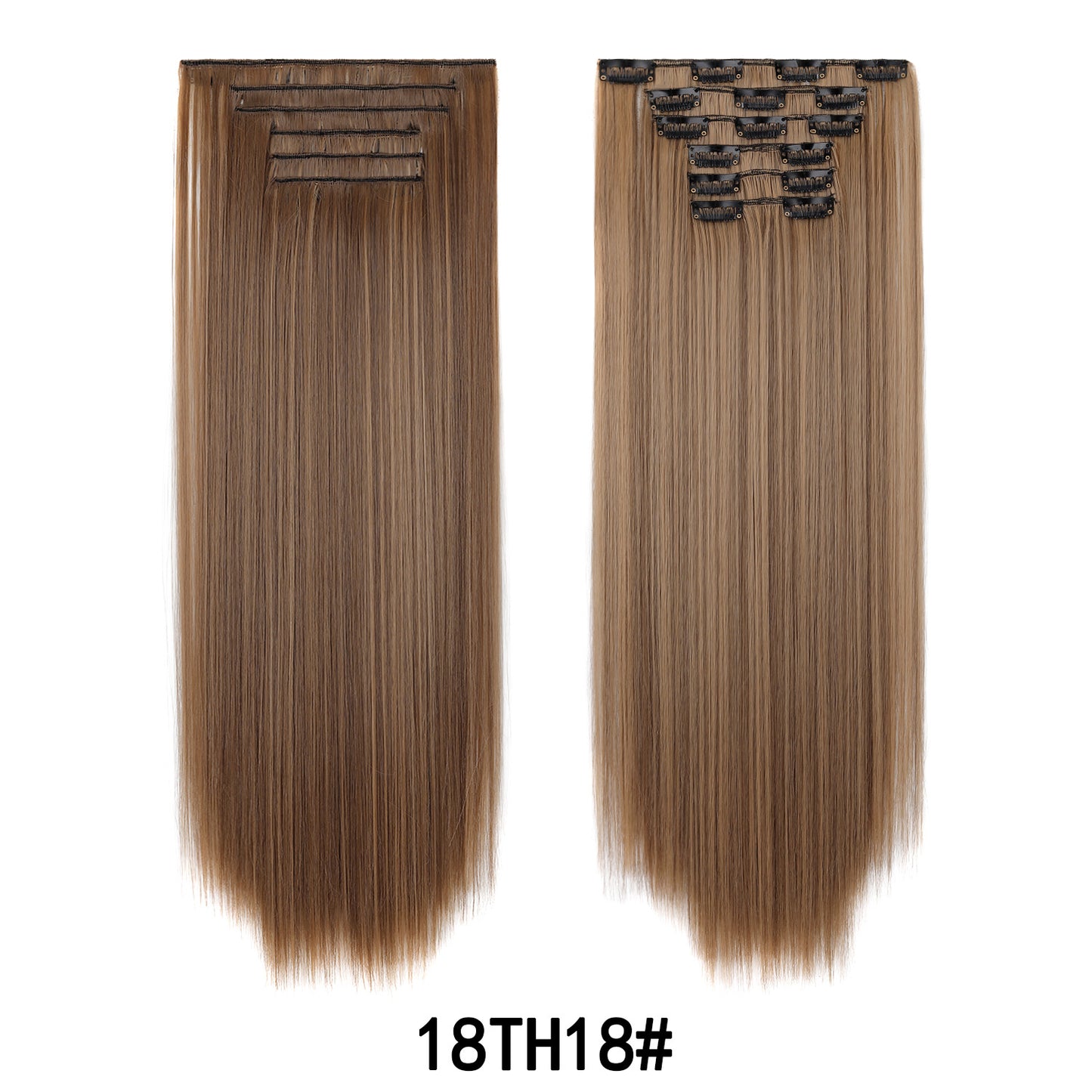6-Piece Clip Hair Extension Set