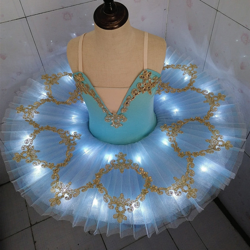 Professional Light-up Tutu Ballet Dress for Girls