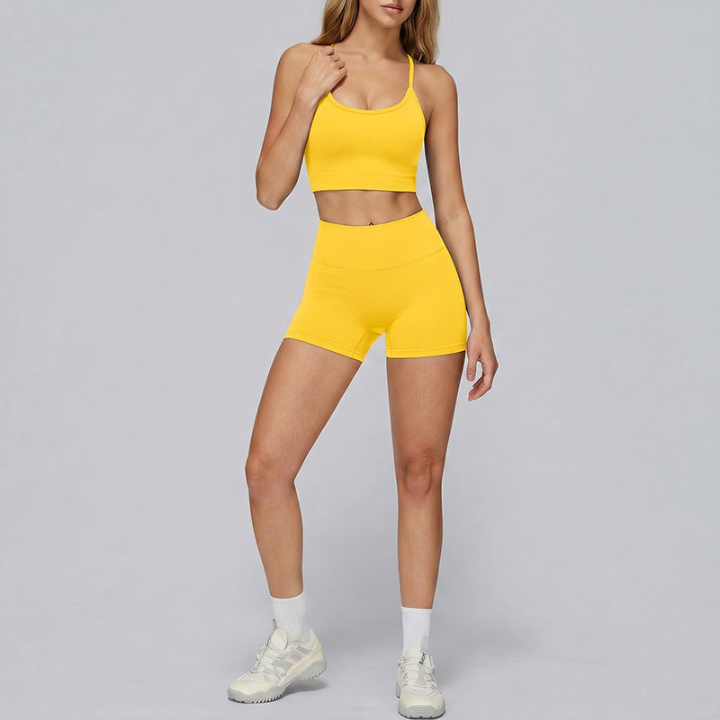Womens Seamless Yoga Sports Set