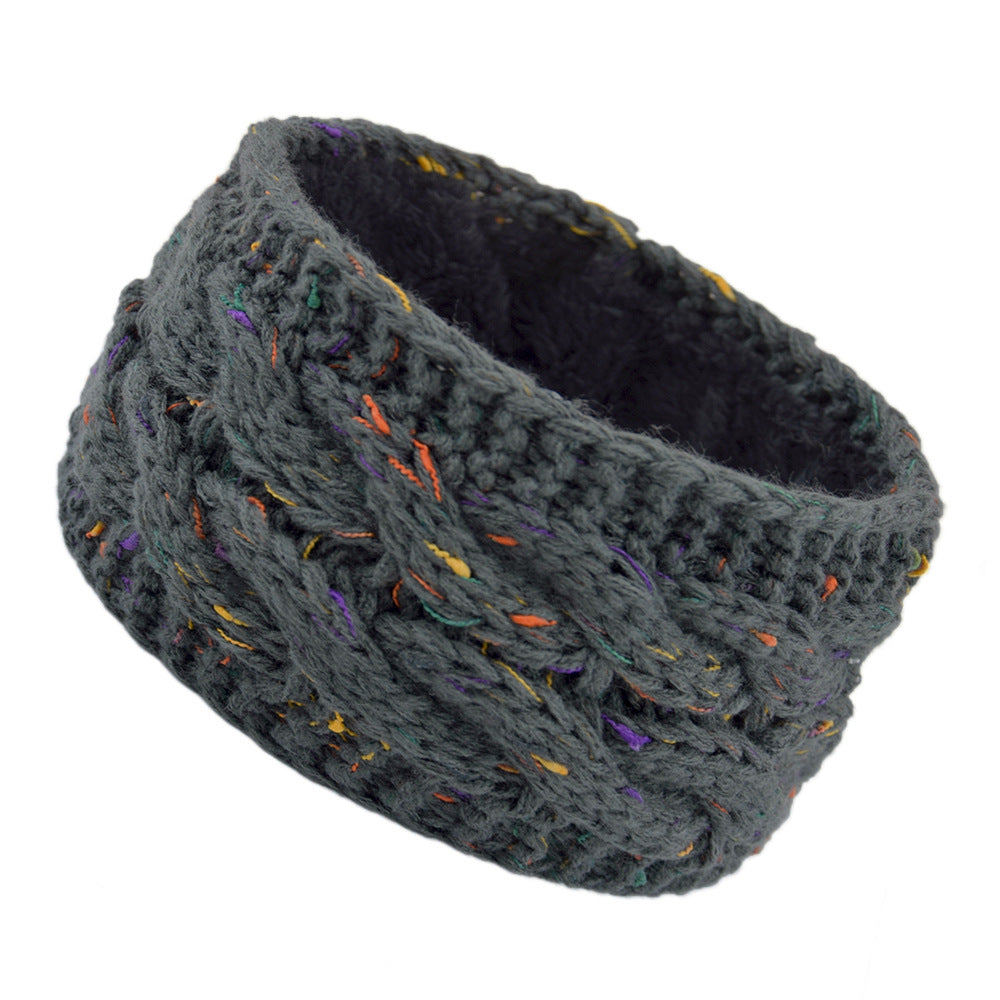 Fluwelen Wol Gebreide Hoofdband