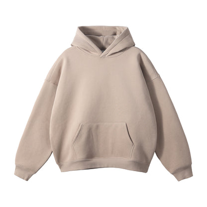 Unisex hoodie en joggingbroek set met fleecevoering
