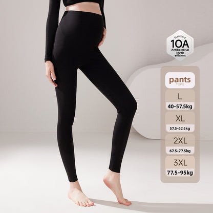 Maternity High-Waisted Cotton Leggings
