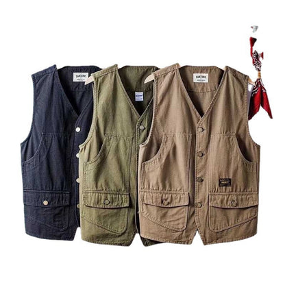 Work uniform jacket and vest