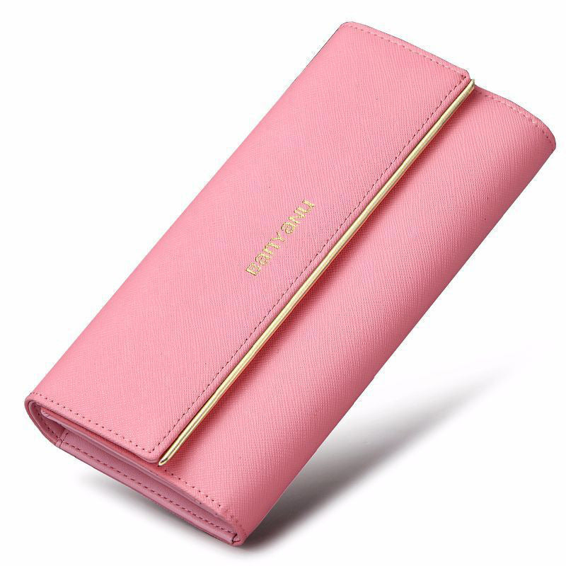 Women's Genuine Leather Tri-Fold Wallet