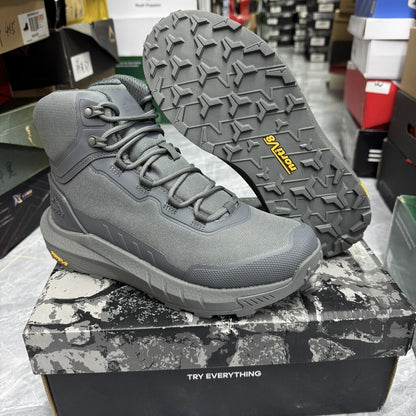 Men's Breathable Mid-High Top Outdoor Hiking Shoes with YKK Side Zipper