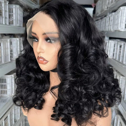 Full Head Cover Small Wave Short Curls