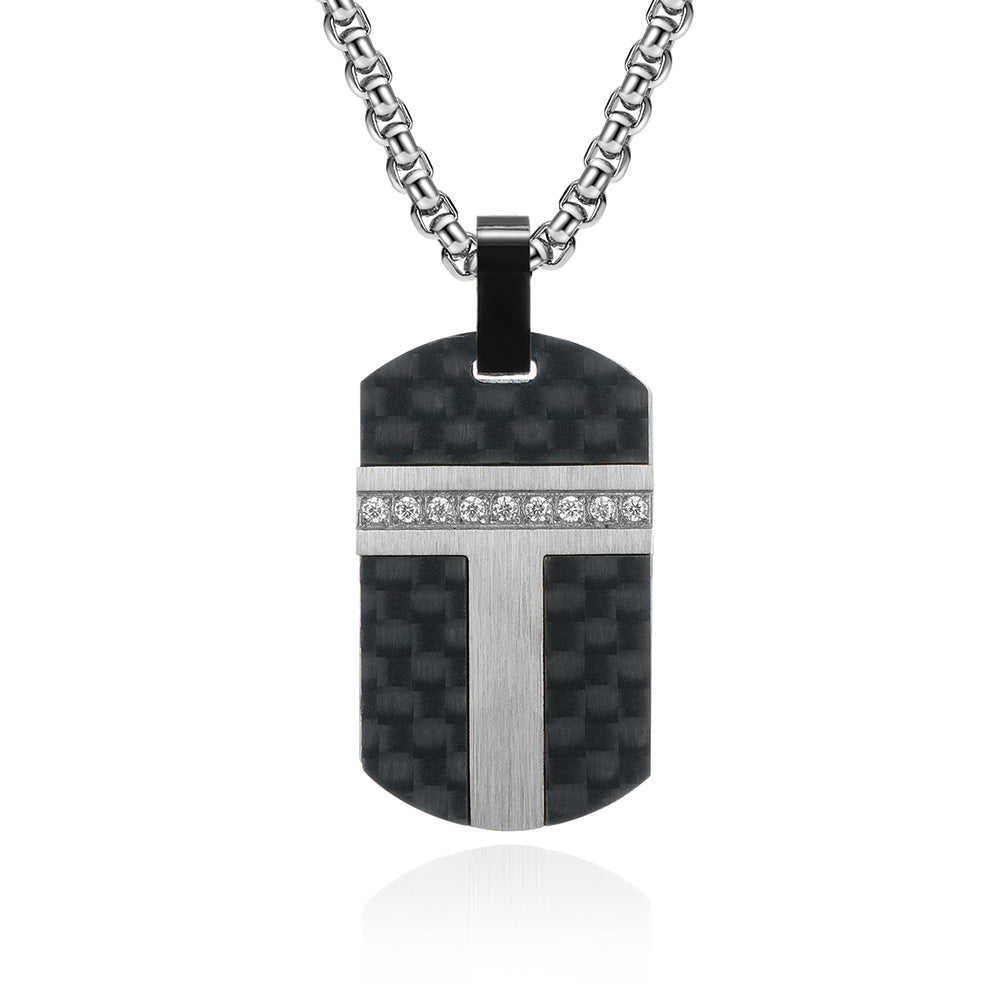 Retro-style trendy rhinestone necklace