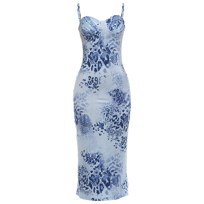Womens Spaghetti Strap Slip Dress
