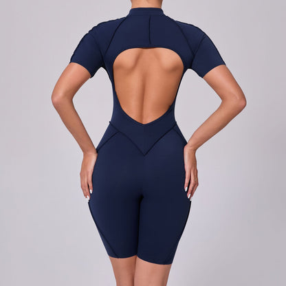 Womens Yoga Dance Fitness Jumpsuit