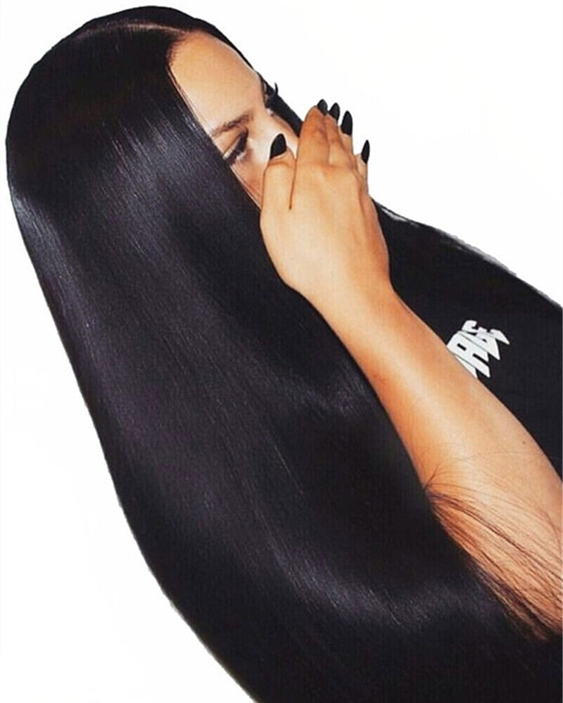 Synthetic Front Lace Wigs High Qualiyt Long Straight Hair