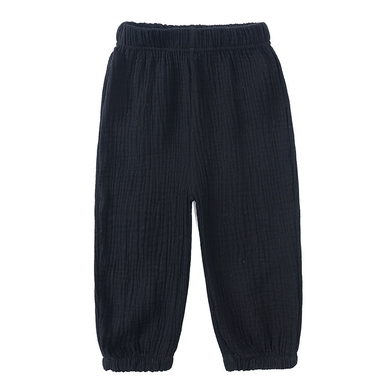 Children Cotton Linen Lantern Pants